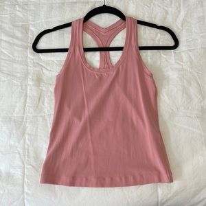 Pink Lululemon Tank Top
